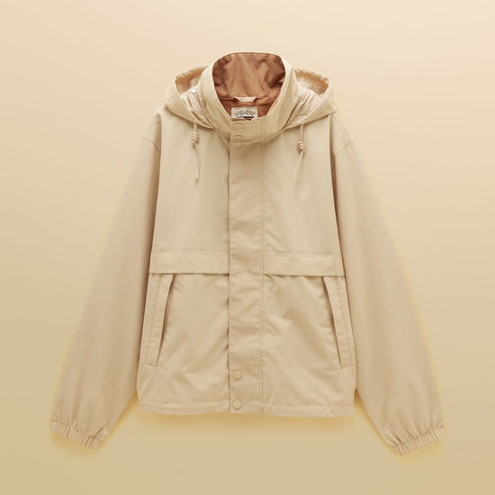 Young Ideas & Henmores - Quayside Coat - stone - S