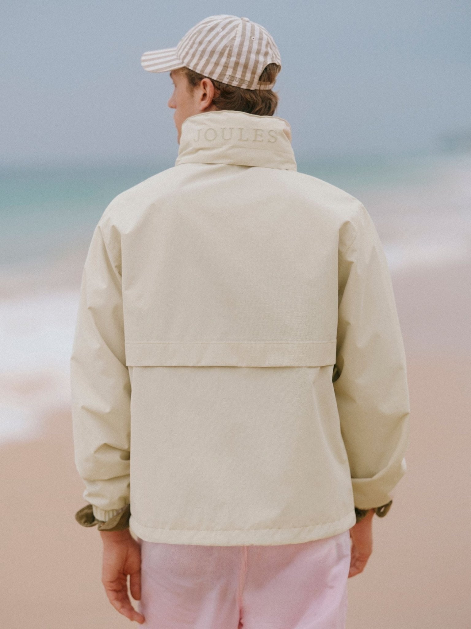 Young Ideas & Henmores - Quayside Coat - stone - S
