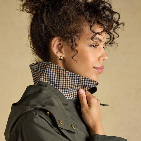 Young Ideas & Henmores -Rainmore Waterproof Coat -Khaki Green -8