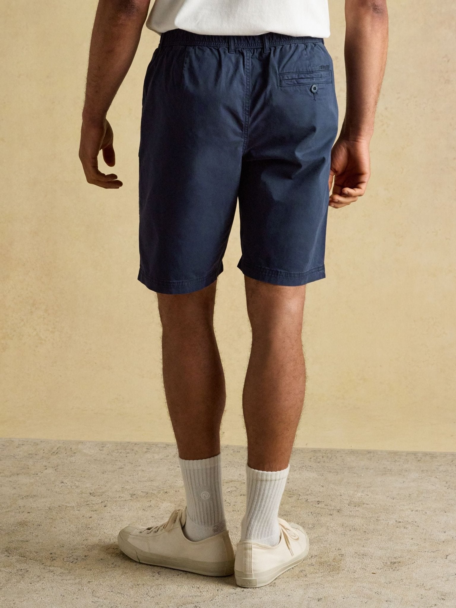 Young Ideas/Henmores - Relaxed Chino Short - Navy - 32