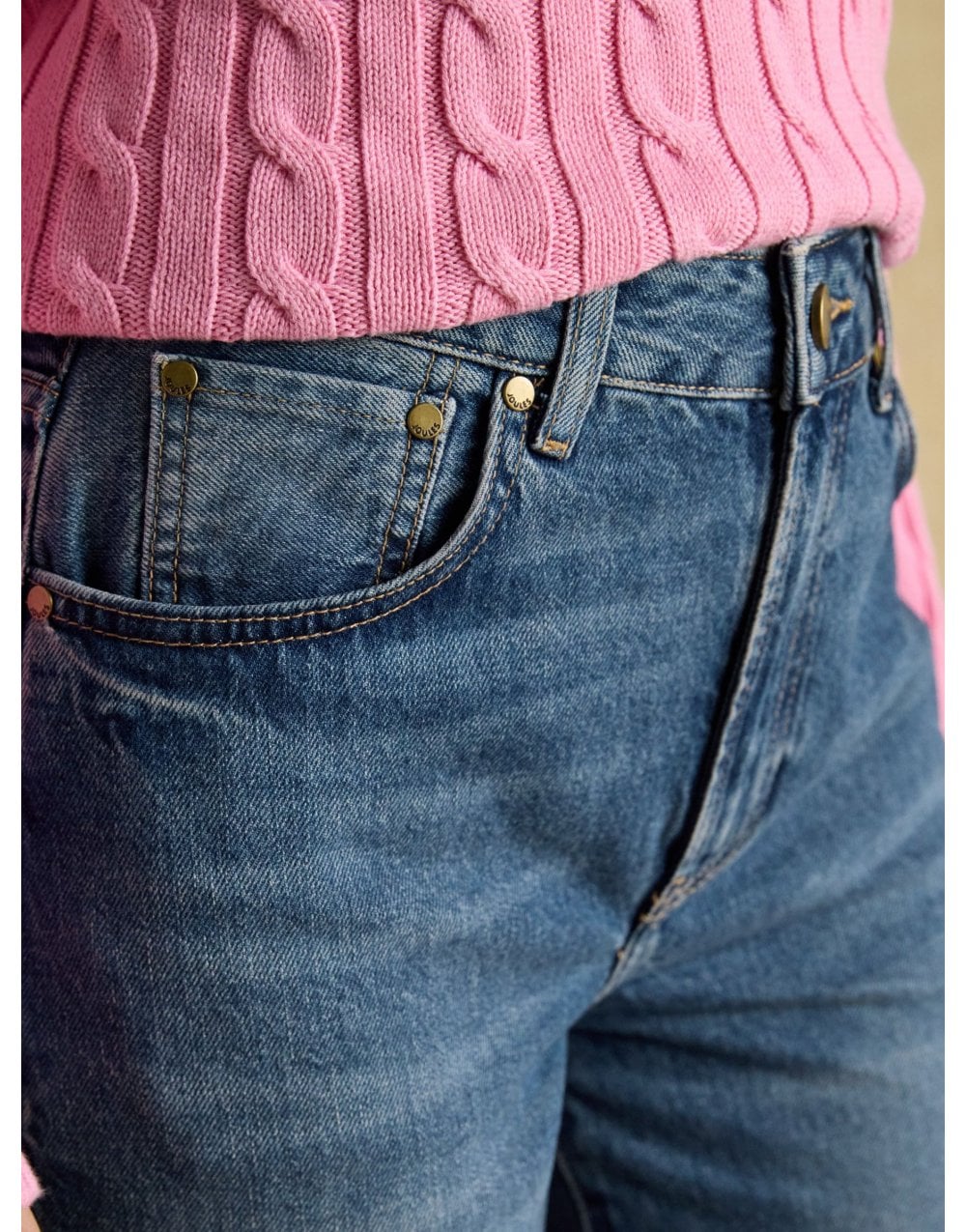 Young Ideas/Henmores - Relaxed Fit Jeans - Blue - 8