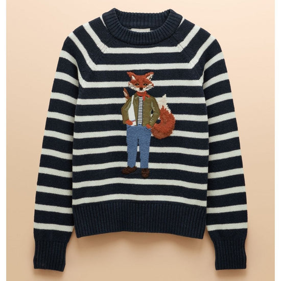 Young Ideas/Henmores - Renard Jonty Jumper - Navy - S