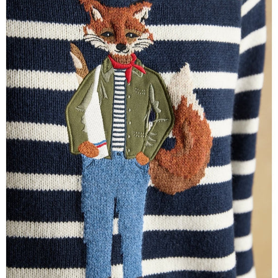 Young Ideas/Henmores - Renard Jonty Jumper - Navy - S