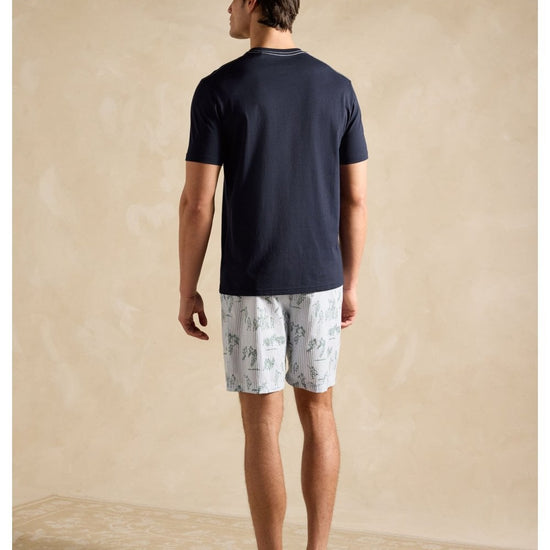 Young Ideas/Henmores - Short Nightwear Set - Blue - M