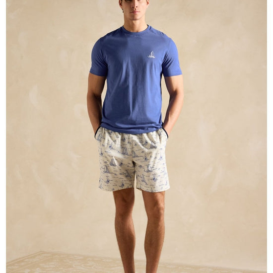 Young Ideas/Henmores - Short Nightwear Set - Blue - M