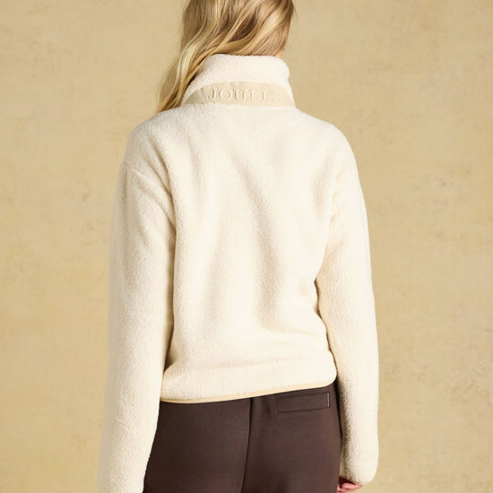 Young Ideas & Henmores -Short Tilly 1/4 Zip Fleece -Cream -8