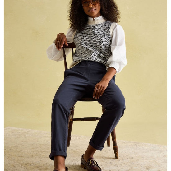 Young Ideas/Henmores - Slim Fit Chino - Navy - 8