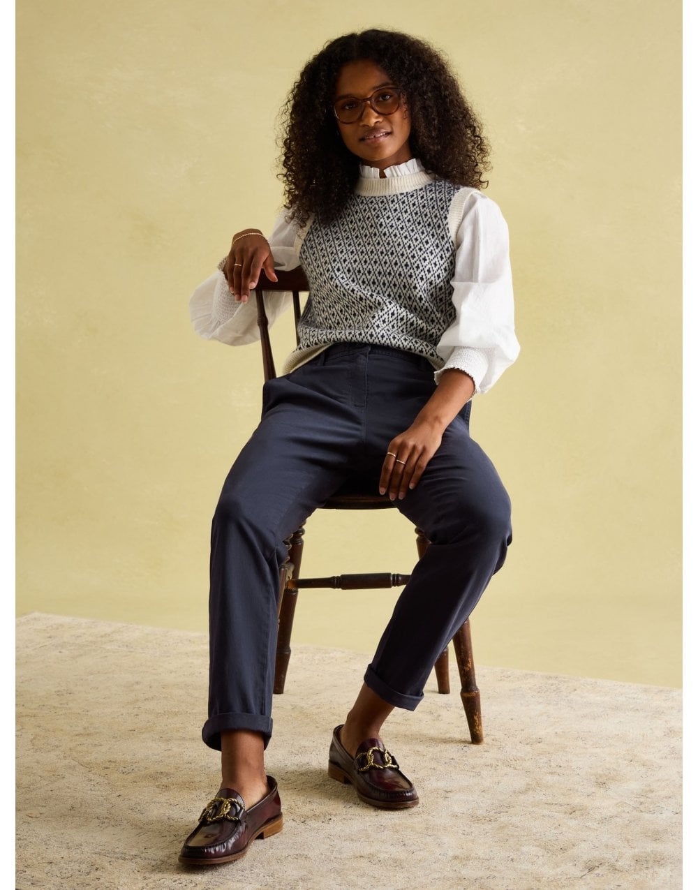 Young Ideas/Henmores - Slim Fit Chino - Navy - 8