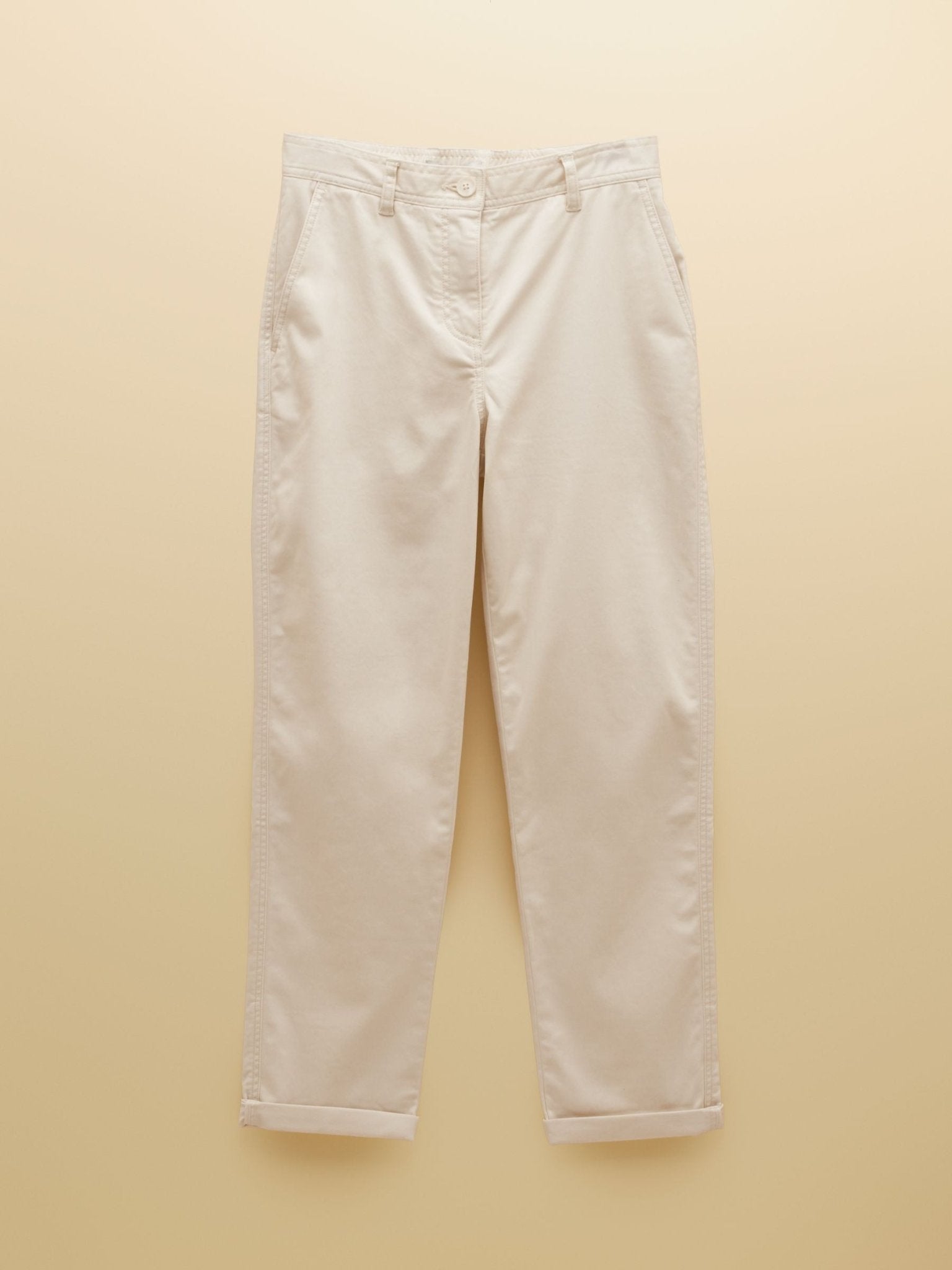 Young Ideas/Henmores - Slim Fit Chino - Cream - 8