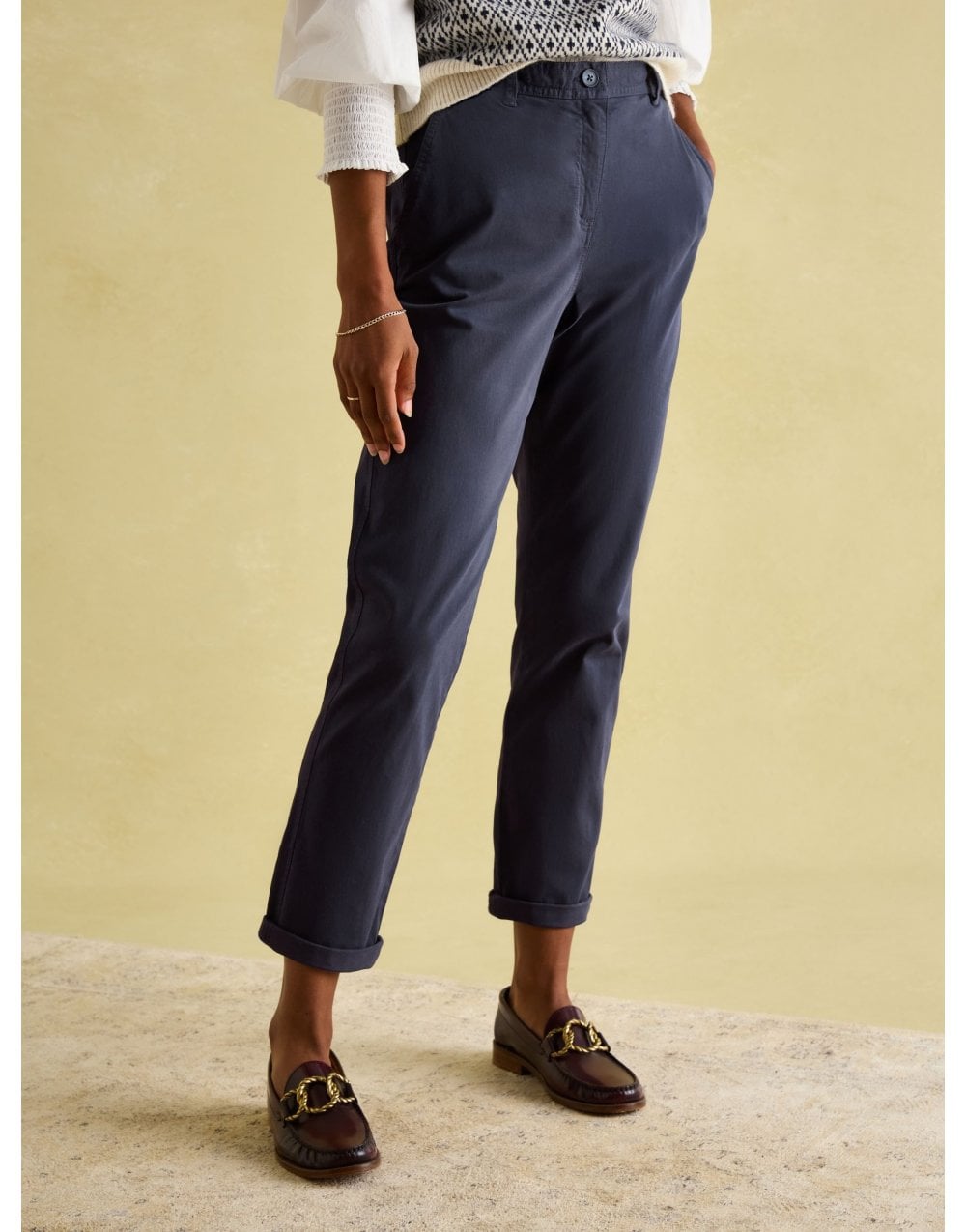 Young Ideas/Henmores - Slim Fit Chino - Navy - 8