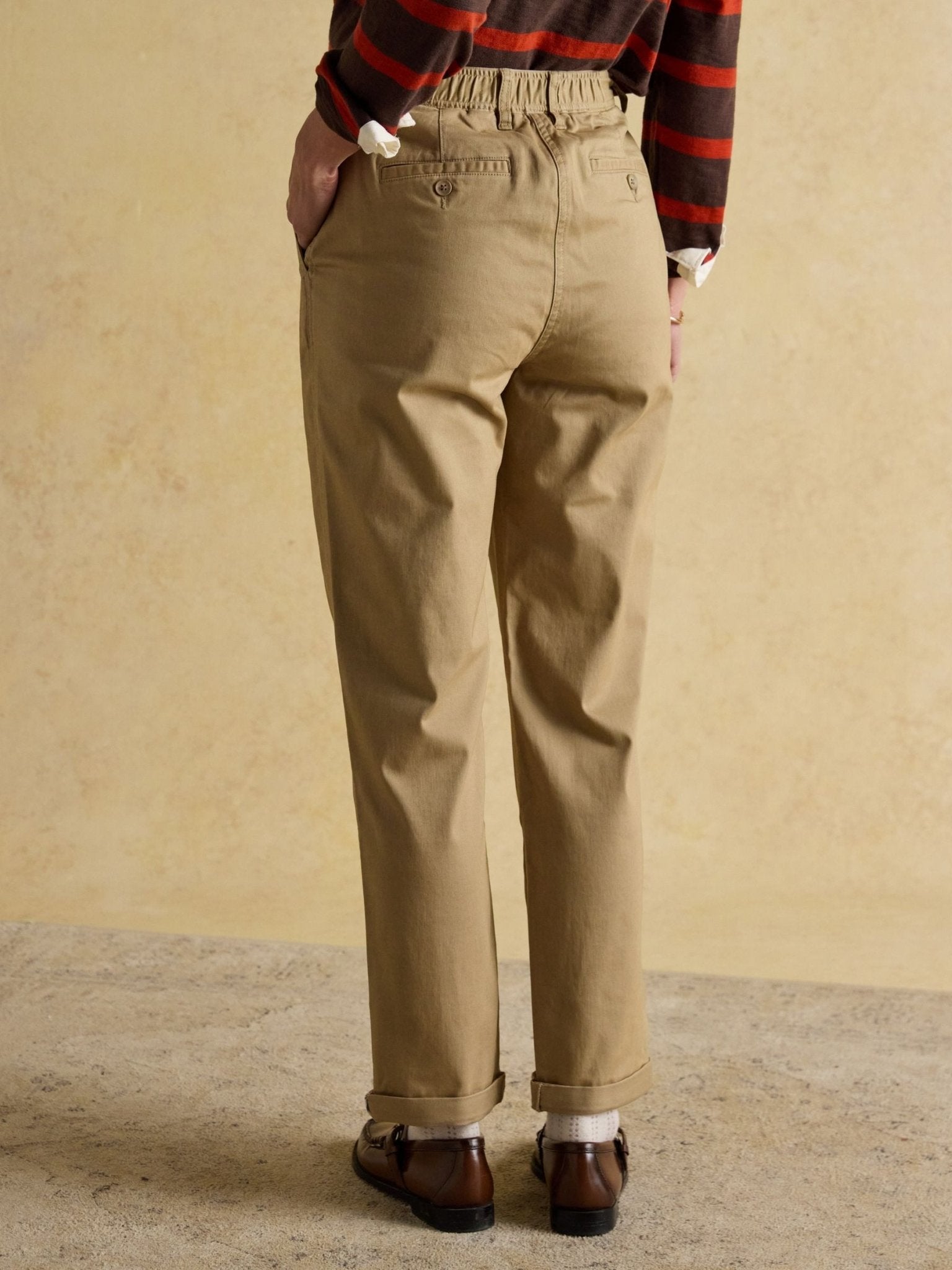 Young Ideas/Henmores - Slim Fit Chino - Cream - 8