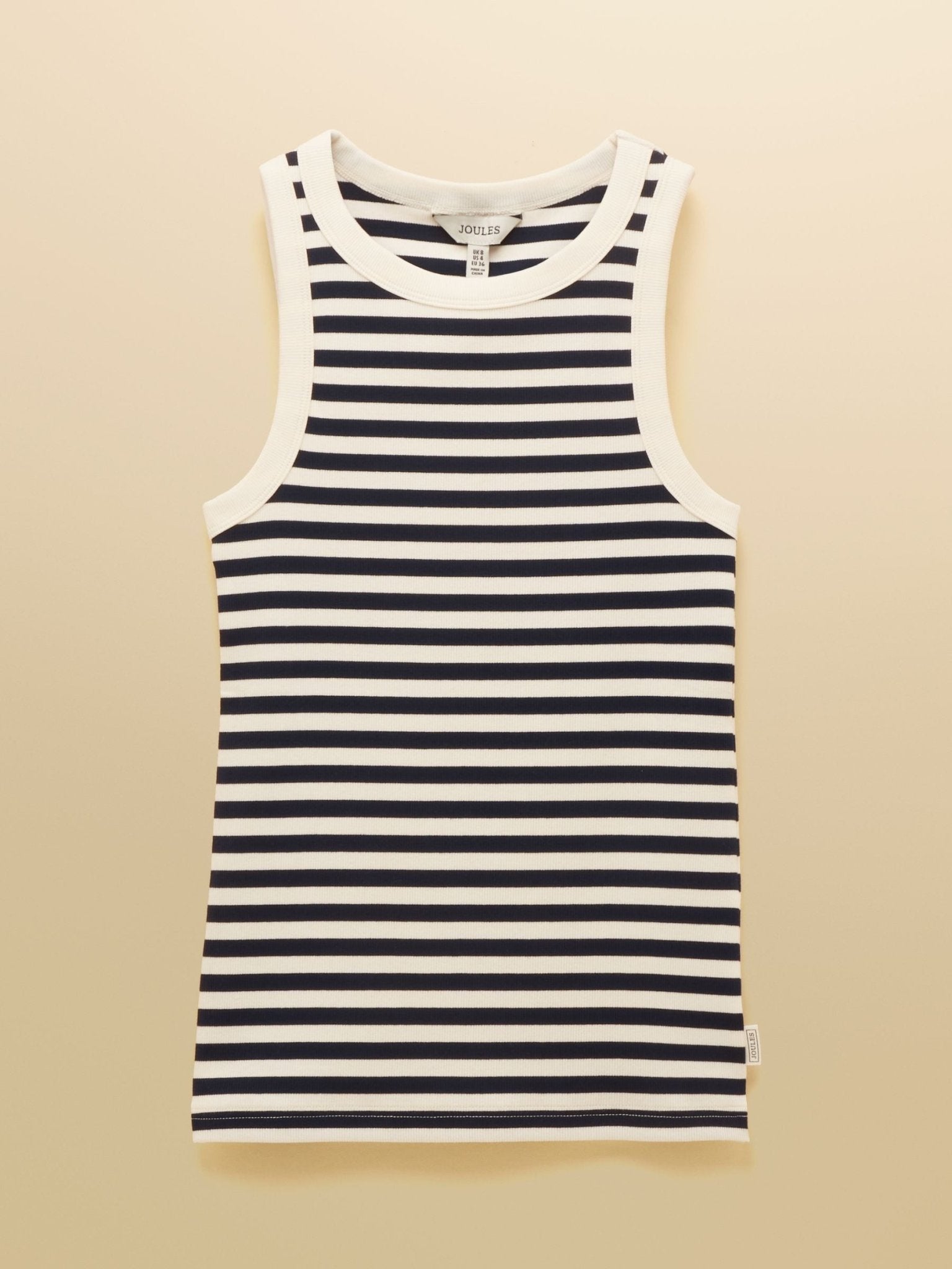 Young Ideas & Henmores - Sofia Jersey Tank Top - Navy Stripe - 8