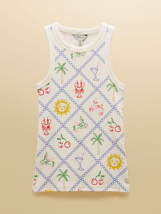Young Ideas & Henmores - Sofia Jersey Tank Top - Summer Icons - 8