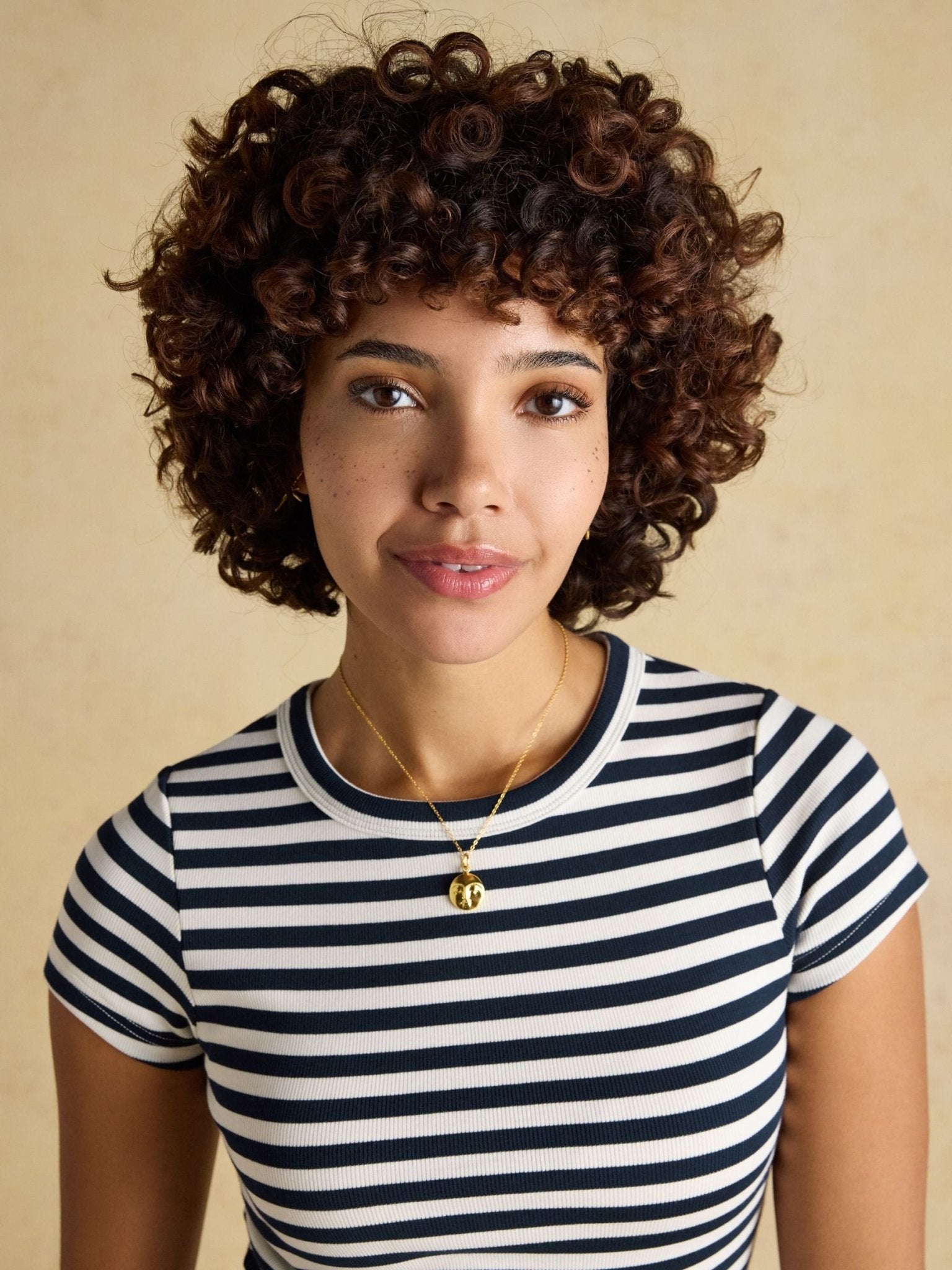 Young Ideas/Henmores - Sophie Short Sleeve T-Shirt - Navy Stripe - 8