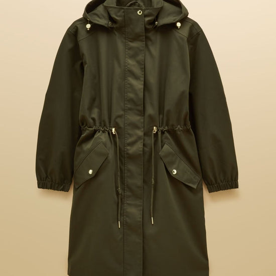 Young Ideas & Henmores -Stormwell Waterproof Raincoat -Green -8