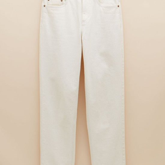 Young Ideas/Henmores - Straight Leg Jean - ecru - 8