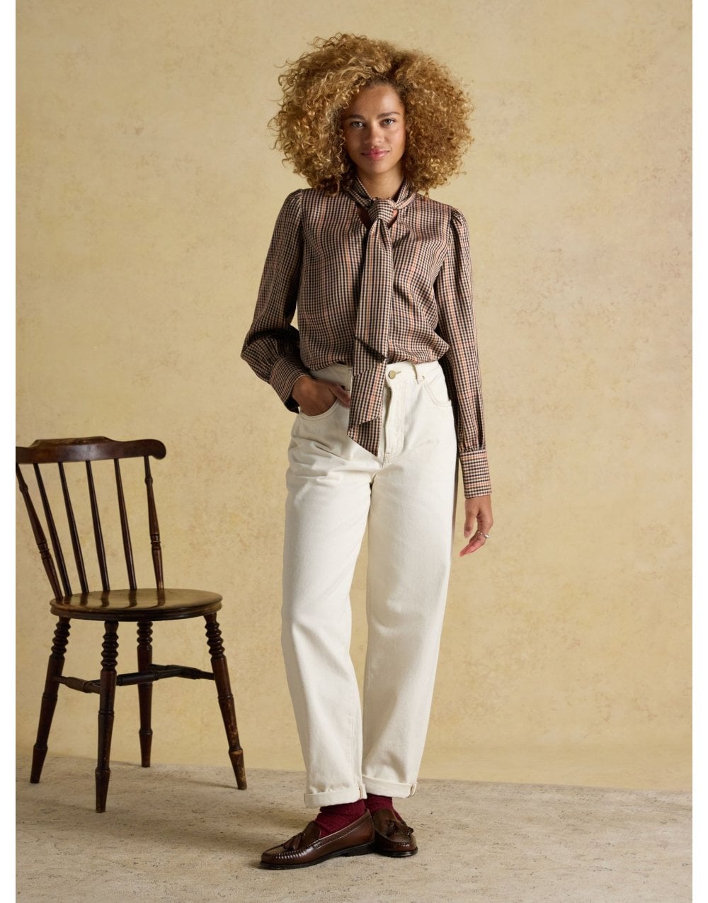 Young Ideas/Henmores - Tabby Shirt - Brown - 8