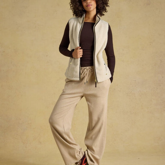 Young Ideas & Henmores -Warm Handle Rib Jogger -Oat Marl -8