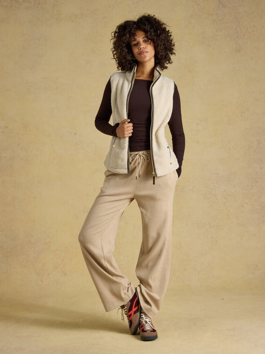 Young Ideas & Henmores -Warm Handle Rib Jogger -Oat Marl -8