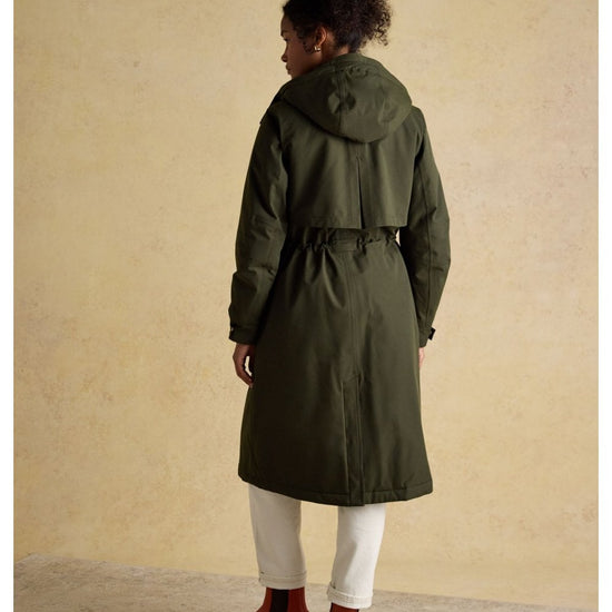 Young Ideas/Henmores - Warmwell Long Coat - Rosemary Green - 8