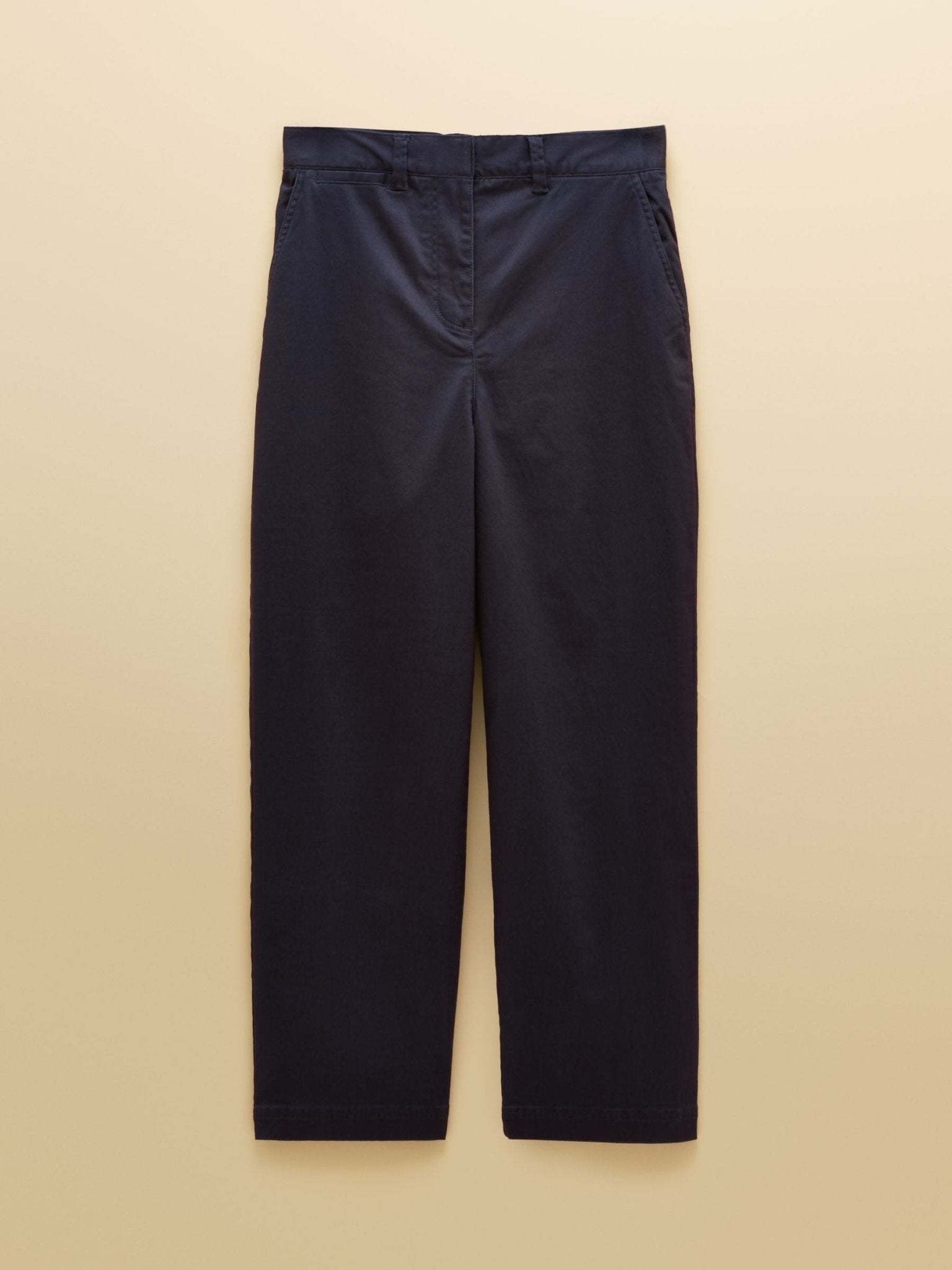 Young Ideas & Henmores - Wide Leg Chino - Navy - 8