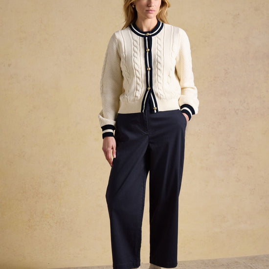 Young Ideas & Henmores - Wide Leg Chino - Navy - 8