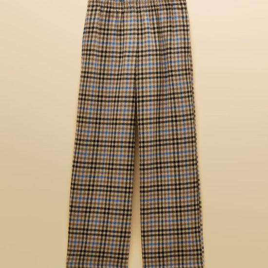 Young Ideas & Henmores -Wide Leg Crop Trousers -Pendle Tweed -8