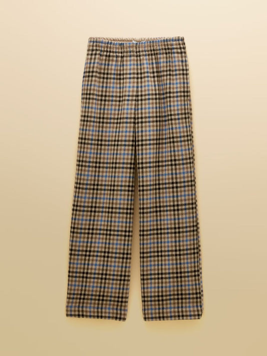 Young Ideas & Henmores -Wide Leg Crop Trousers -Pendle Tweed -8