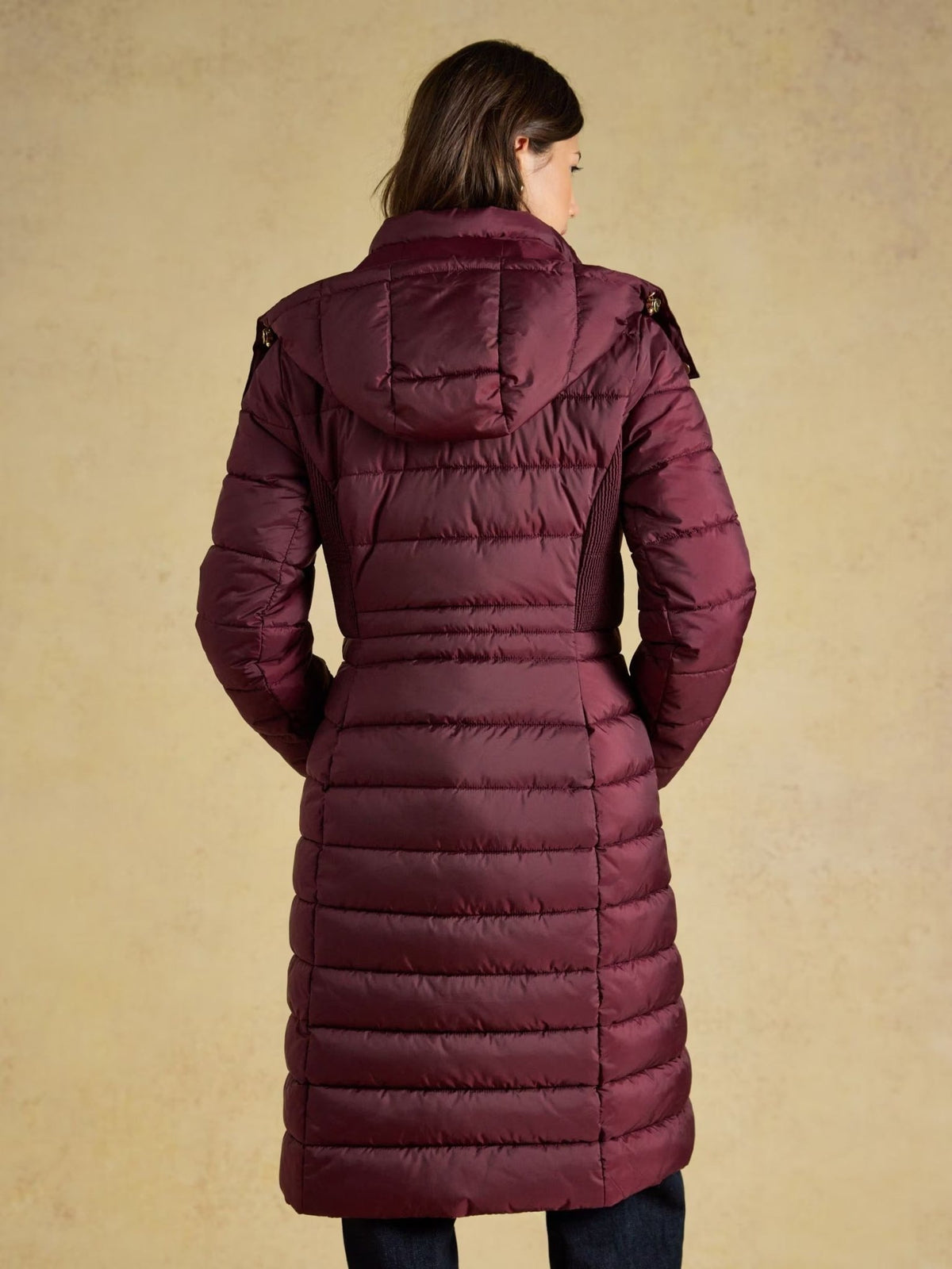 Young Ideas & Henmores -Windborough Longline Coat -Port -8