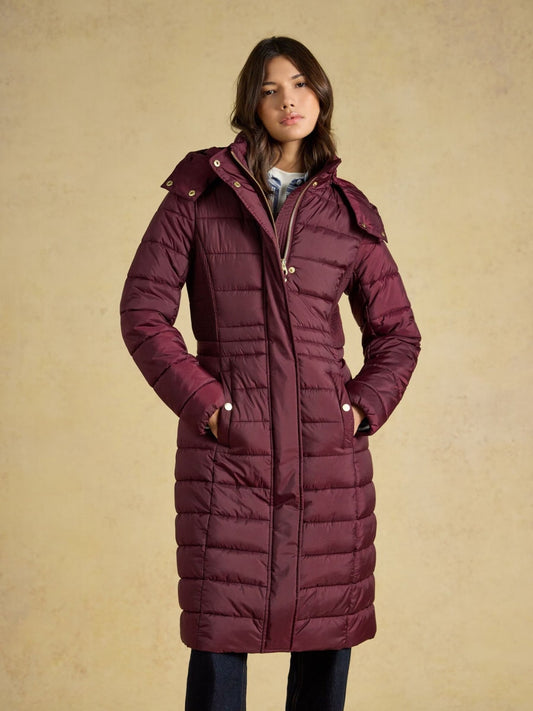 Young Ideas & Henmores -Windborough Longline Coat -Port -8