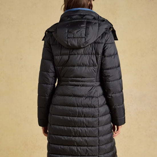 Young Ideas & Henmores -Windborough Longline Coat -Black -8