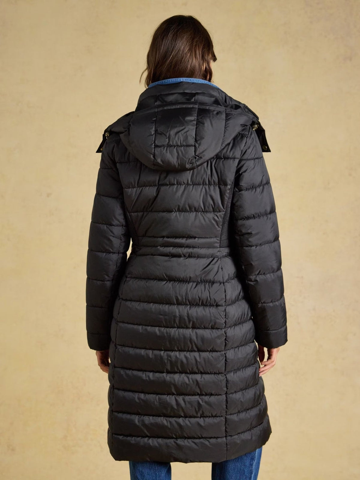 Young Ideas & Henmores -Windborough Longline Coat -Black -8
