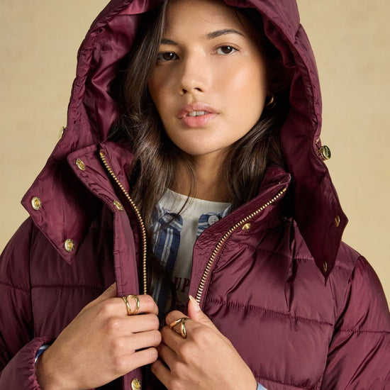 Young Ideas & Henmores -Windborough Longline Coat -Port -8