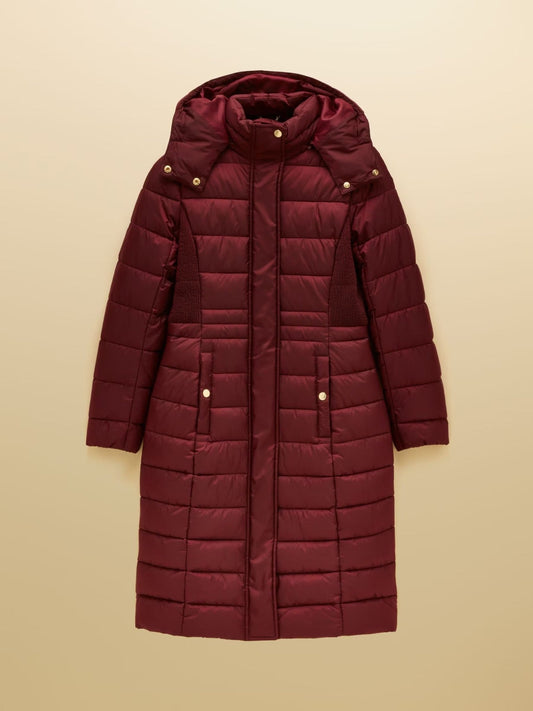 Young Ideas & Henmores -Windborough Longline Coat -Port -8