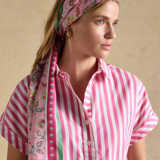 Young Ideas & Henmores - Windsor Scarf - pink - OS