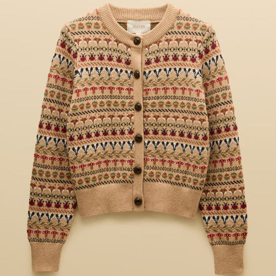 Young Ideas & Henmores -Woodland Cardigan -Oatmeal -L