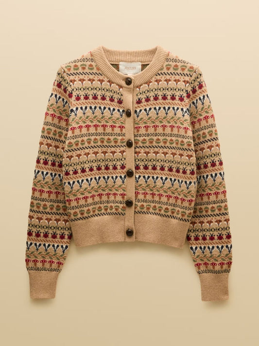 Young Ideas & Henmores -Woodland Cardigan -Oatmeal -L