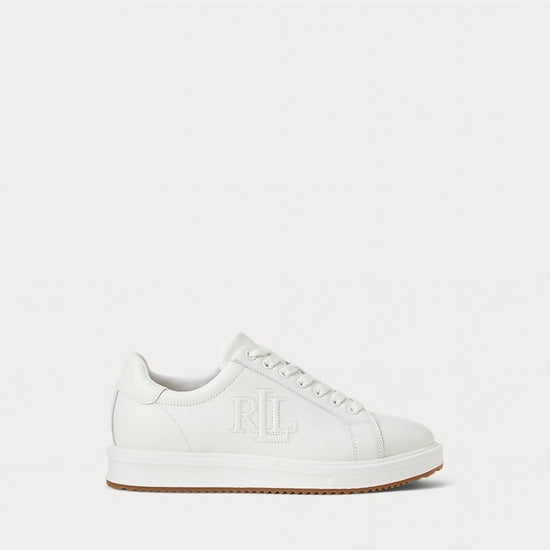 Young Ideas/Henmores - Ainsley Low Top Trainers - Snow White/Vayra Wash - 4
