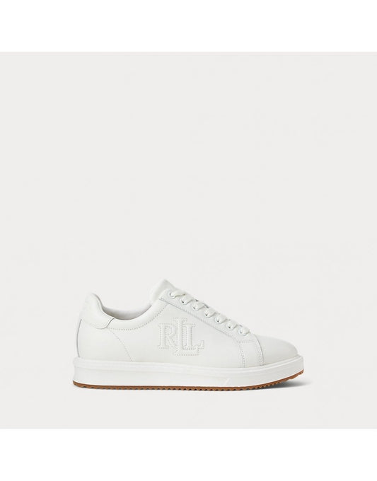 Young Ideas/Henmores - Ainsley Low Top Trainers - Snow White/Vayra Wash - 4