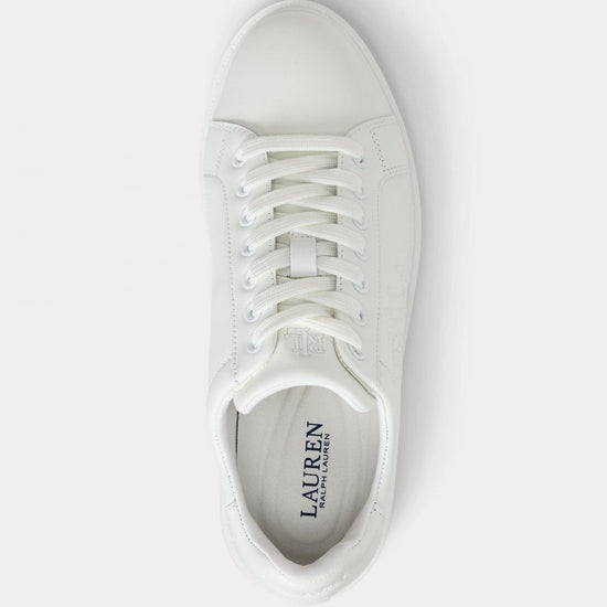 Young Ideas/Henmores - Ainsley Low Top Trainers - Snow White/Vayra Wash - 4