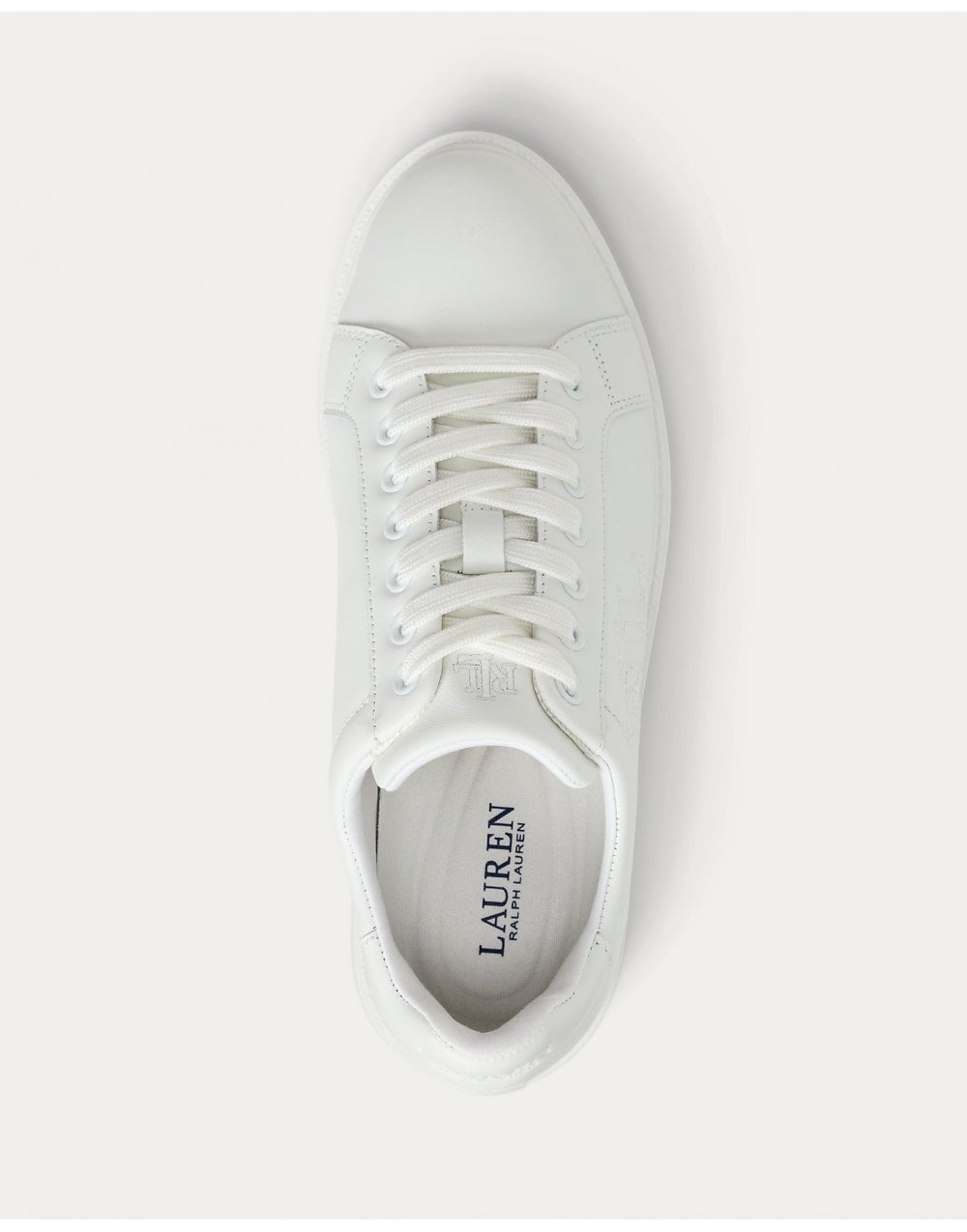 Young Ideas/Henmores - Ainsley Low Top Trainers - Snow White/Vayra Wash - 4