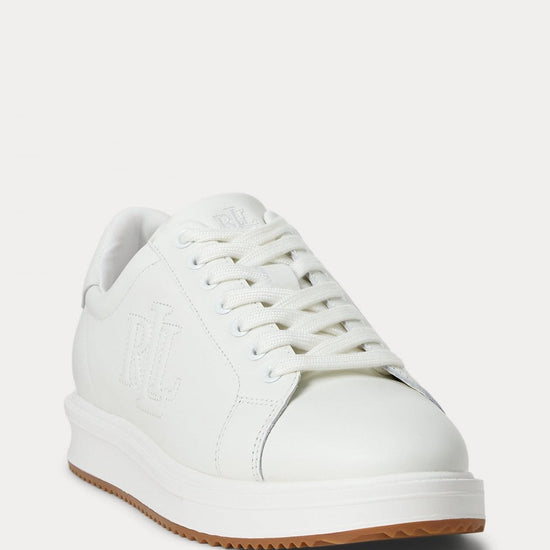 Young Ideas/Henmores - Ainsley Low Top Trainers - Snow White/Vayra Wash - 4