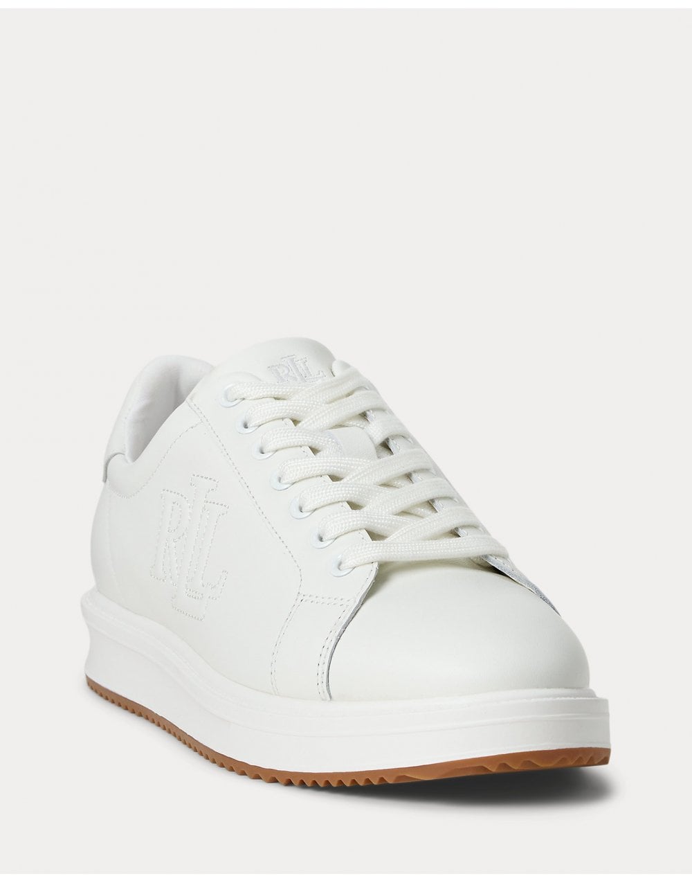 Young Ideas/Henmores - Ainsley Low Top Trainers - Snow White/Vayra Wash - 4
