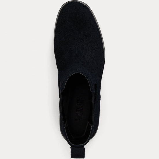 Young Ideas/Henmores - Allyson Suede Ankle Boots - Black - 4