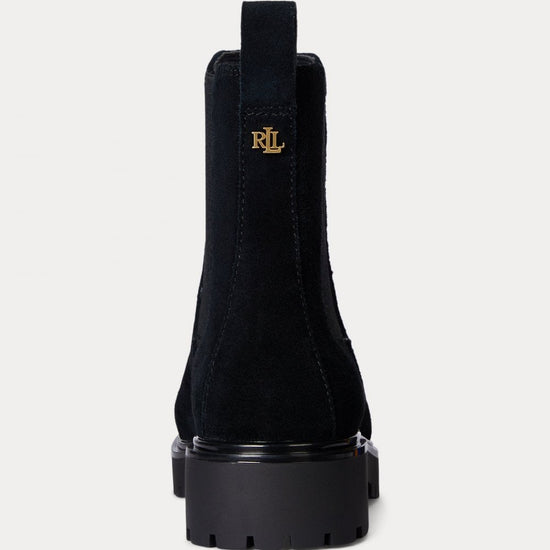 Young Ideas/Henmores - Allyson Suede Ankle Boots - Black - 4