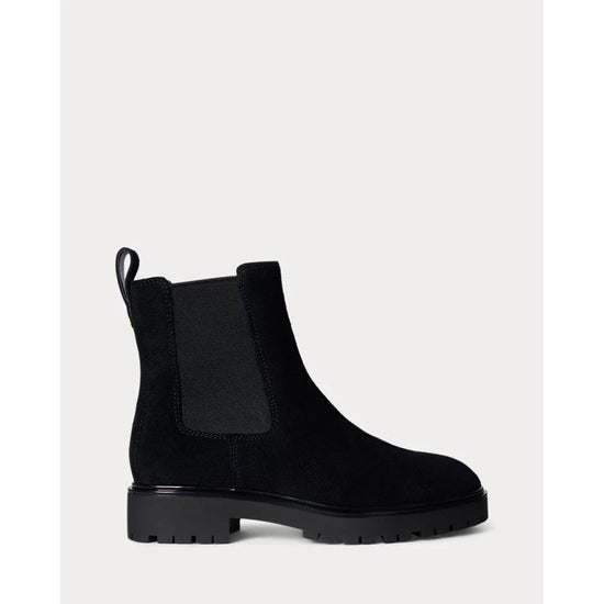 Young Ideas/Henmores - Allyson Suede Ankle Boots - Black - 4