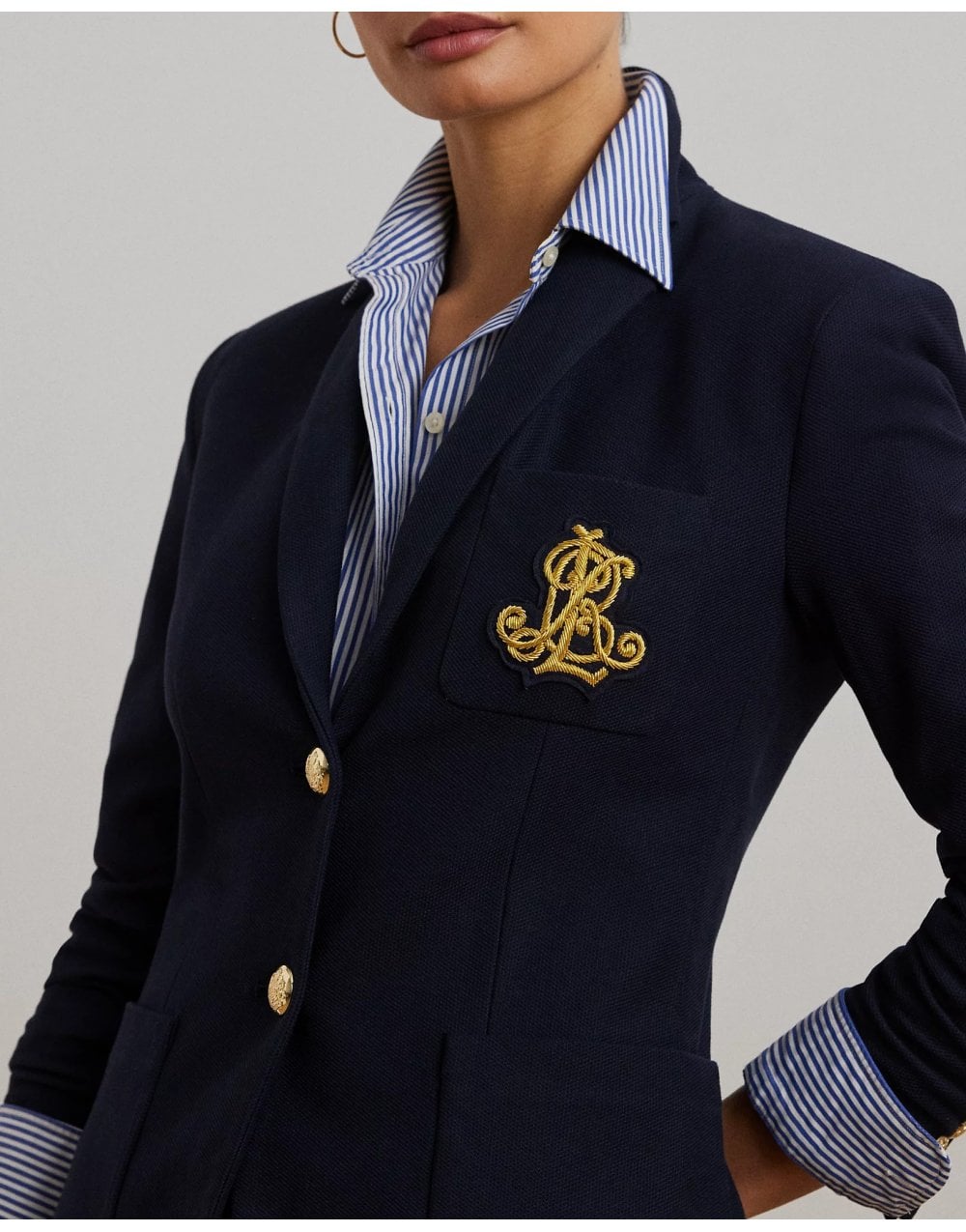 Young Ideas/Henmores - Anfisa Blazer - Lauren Navy - XS