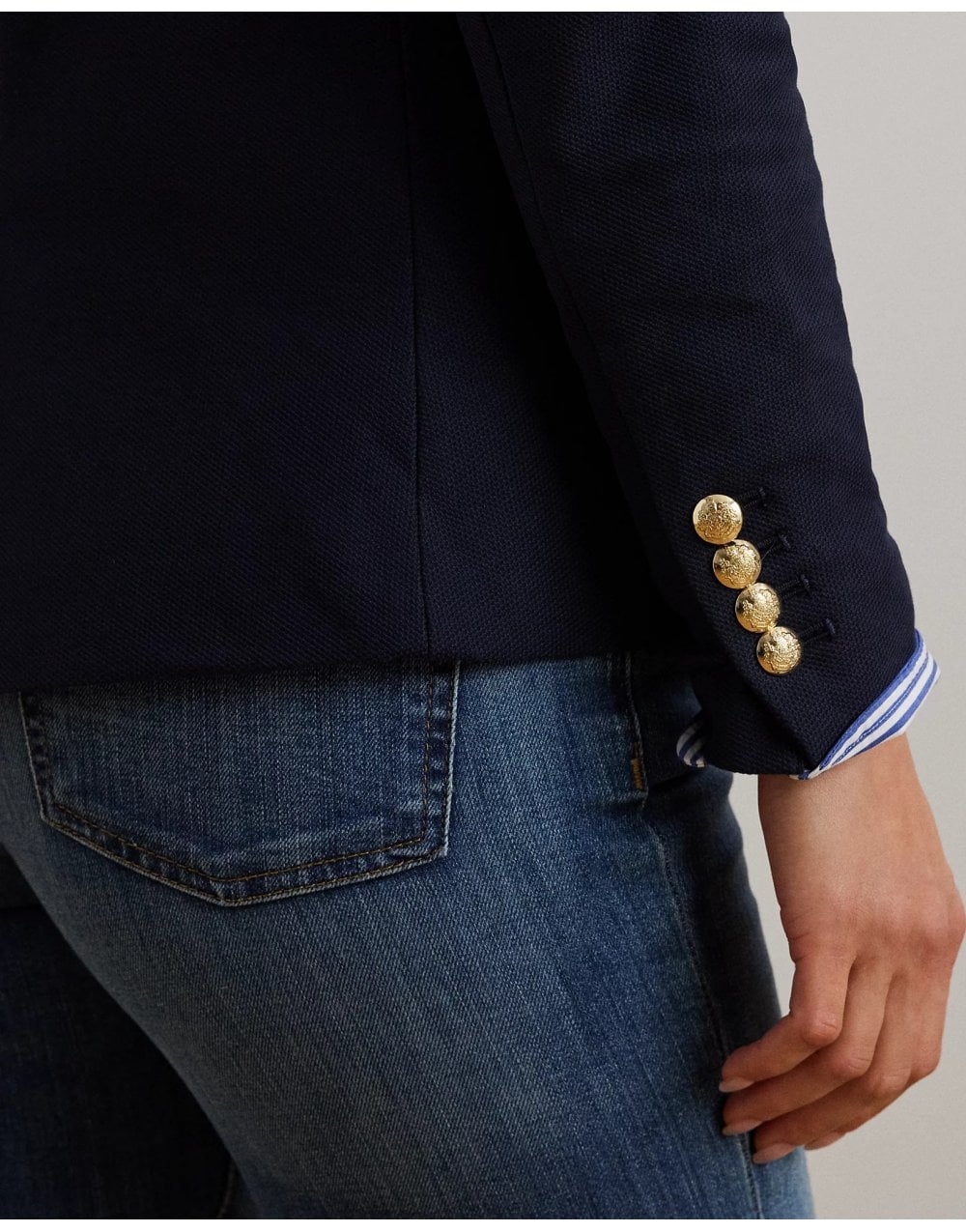 Young Ideas/Henmores - Anfisa Blazer - Lauren Navy - XS