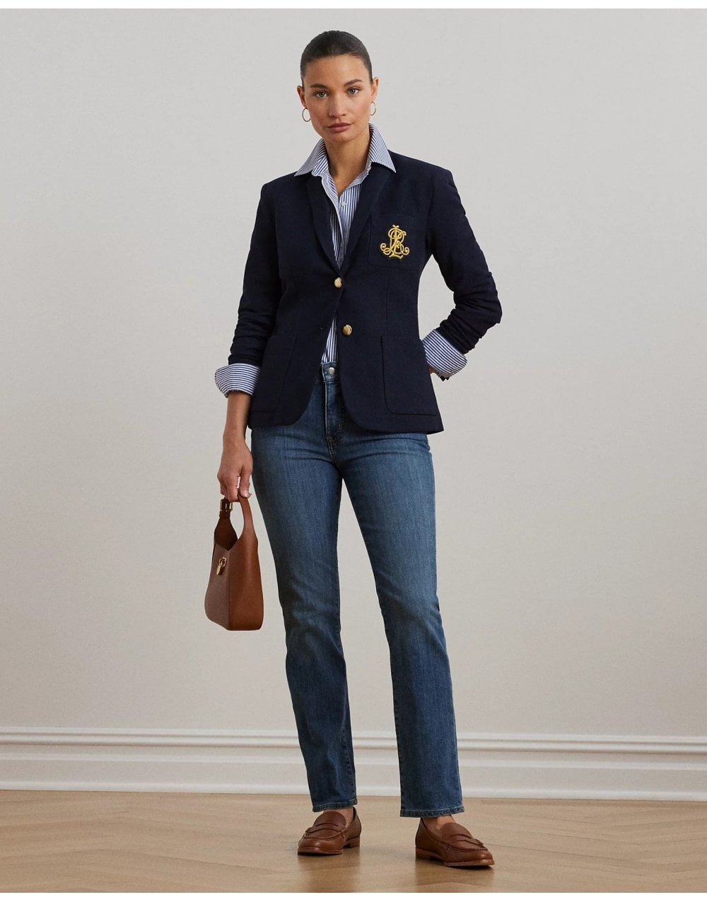 Young Ideas/Henmores - Anfisa Blazer - Lauren Navy - XS