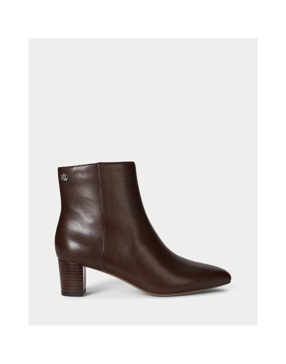 Young Ideas/Henmores - Demi Leather Heeled Ankle Boots - Black - 4